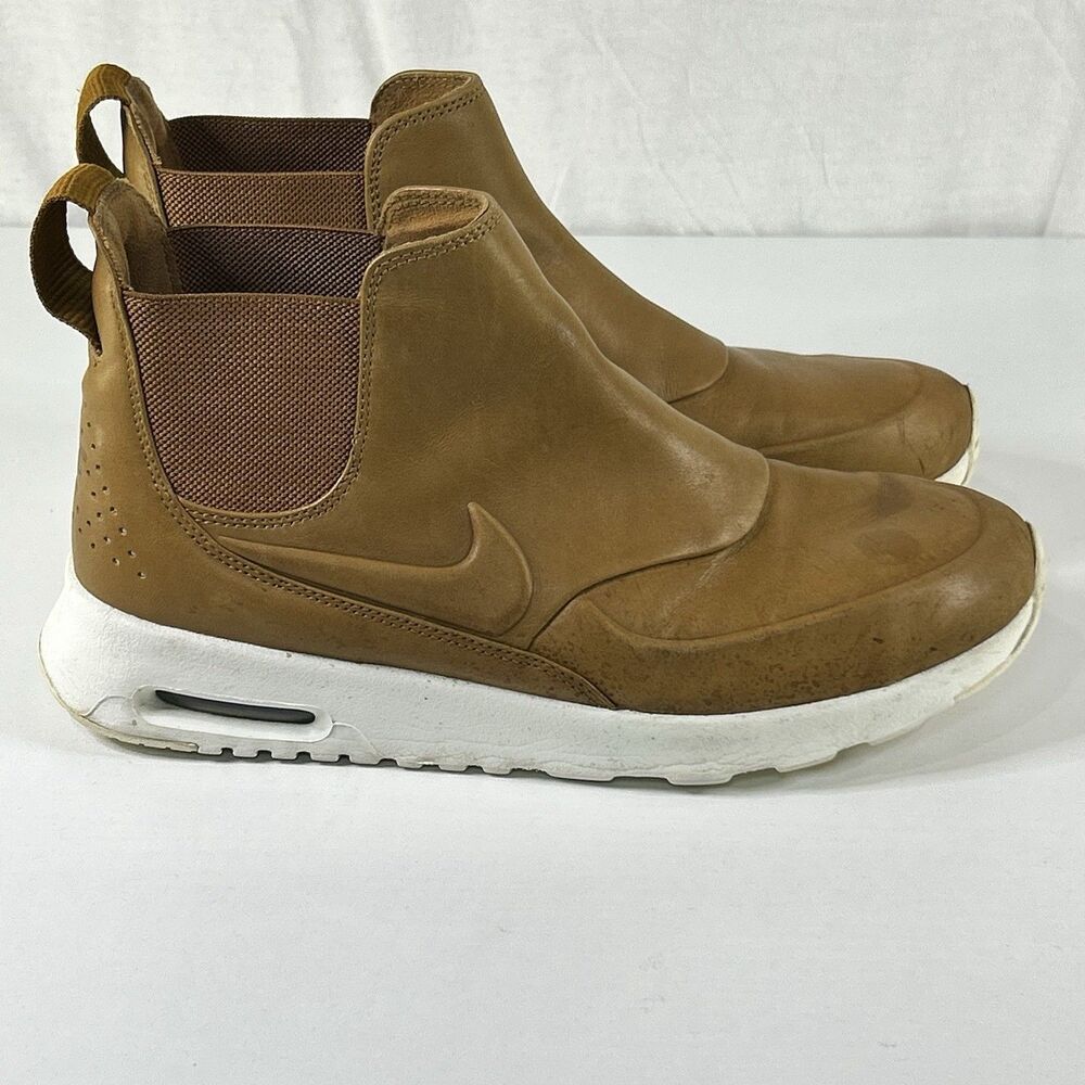 Nike Shoes Womens Size 8 Us Air Max Thea Mid Ale Brown Leather Running Sneaker
